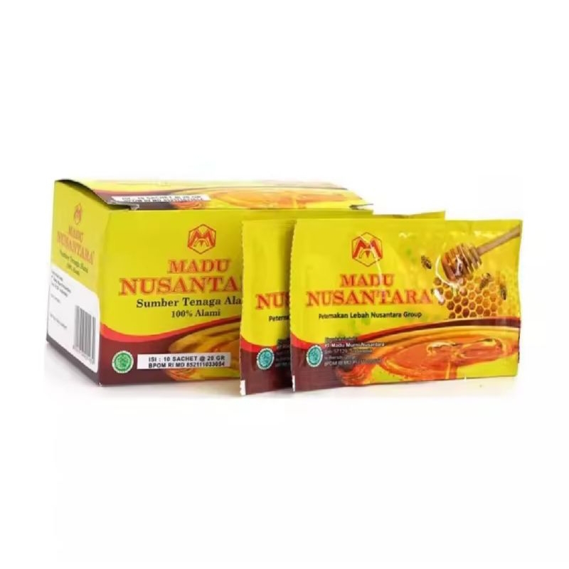 

Madu Nusantara Sachet per 1 box
