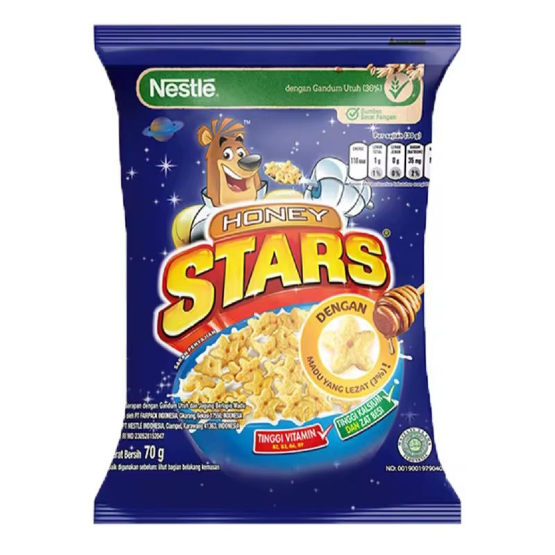 

Nestle Sereal Honey Stars kemasan 70 gr Sereal Sarapan