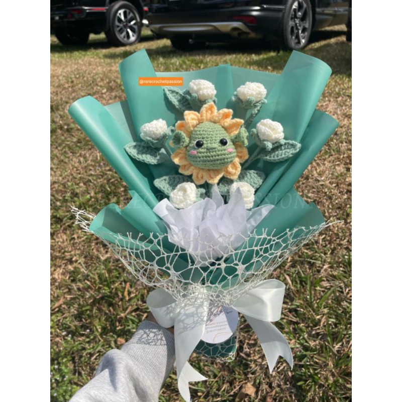 buket bunga | buket amigurumi | buket bunga wisuda | amigurumi