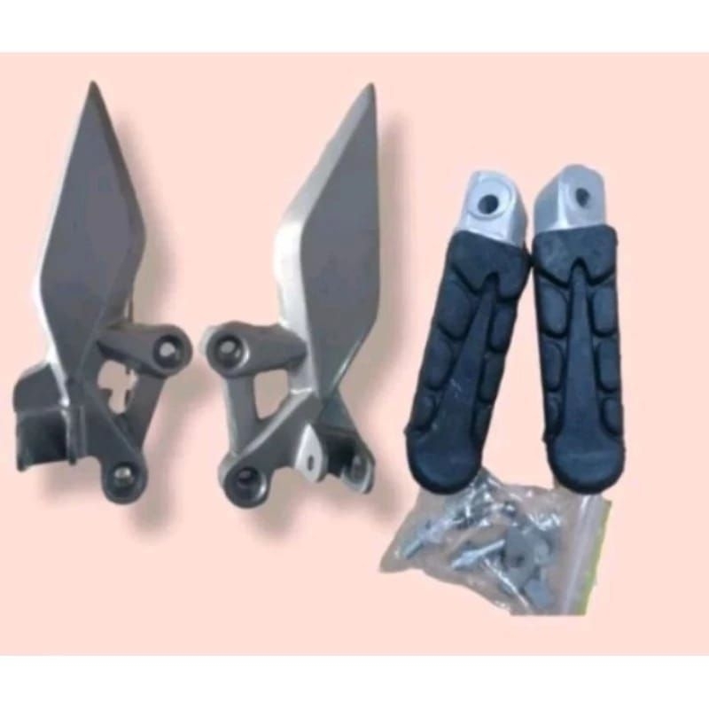Paket Step Dudukan Footstep CBR150 Old||Dudukan Step Footstep CBR 150 Old Fullset Baut Bahan Tebal