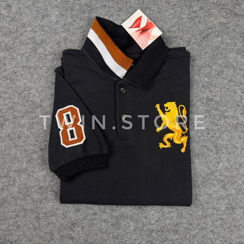 TWIN | kaos kerah rajut grdano 3d lion/kaos kerah rajut terlariss