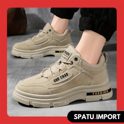 Sepatu Boots Kulit Pria Terbaru Sepatu Sensei Jungle Import Premium
