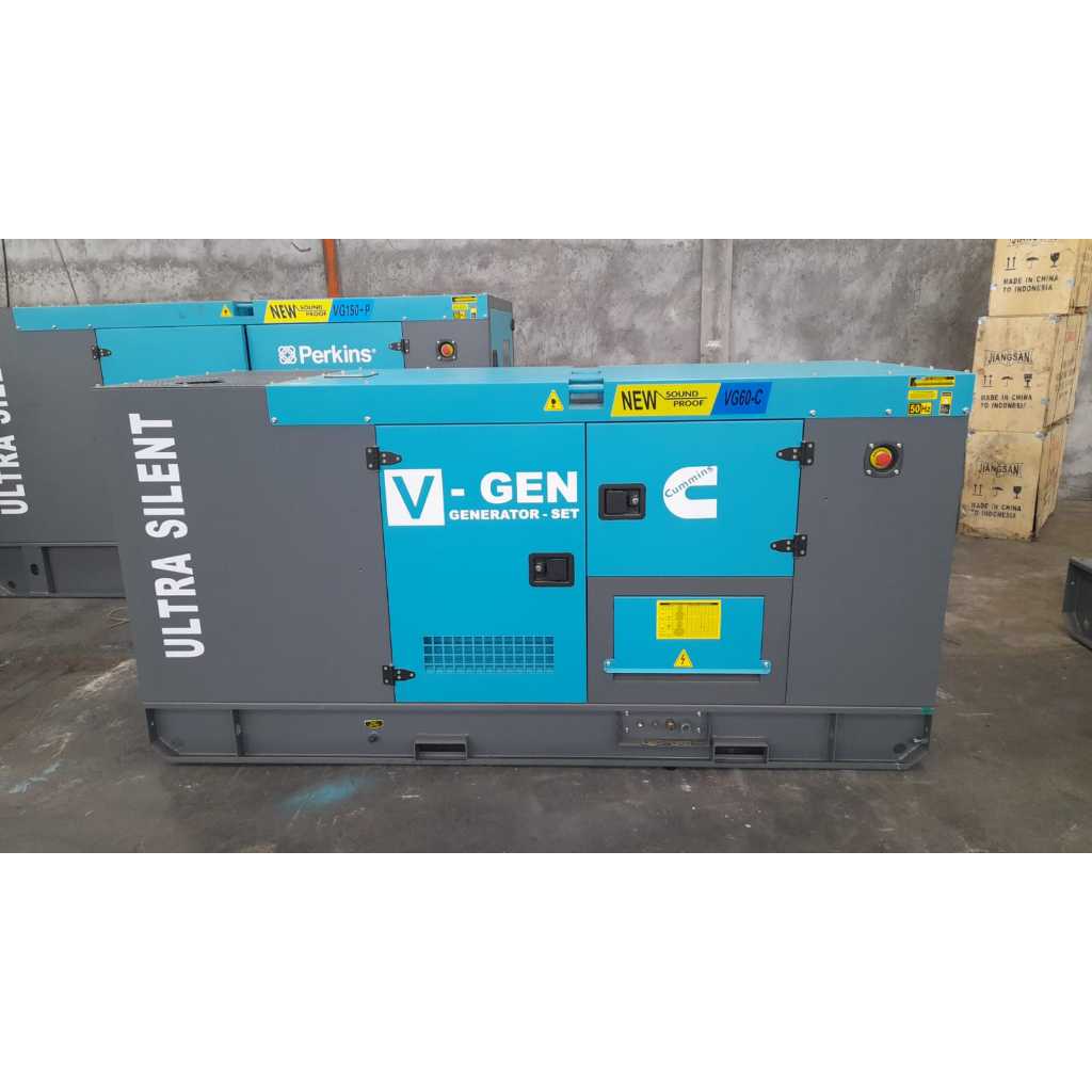 Genset 60KVA CUMMINS Ultra Silent