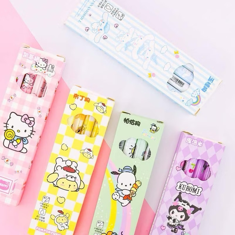 

(Satuan/Ecer) PULPEN GEL MEKANIK MOTIF SANRIO DENGAN UJUNG PULPEN RUNCING DAN PRESISI