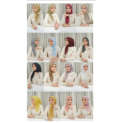 Buttonscarves As Is Monogram original Ready Stock