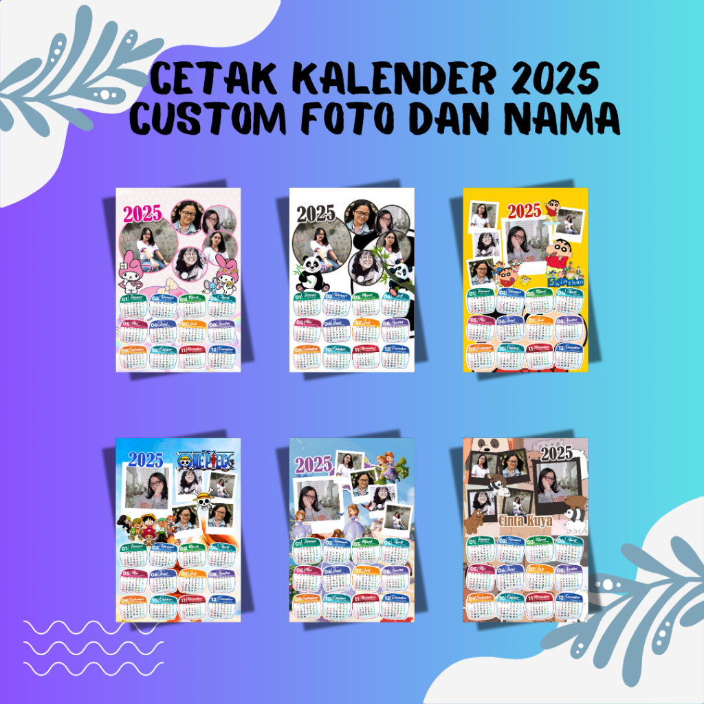 

CETAK CUSTOM KALENDER 2025 FOTO SENDIRI