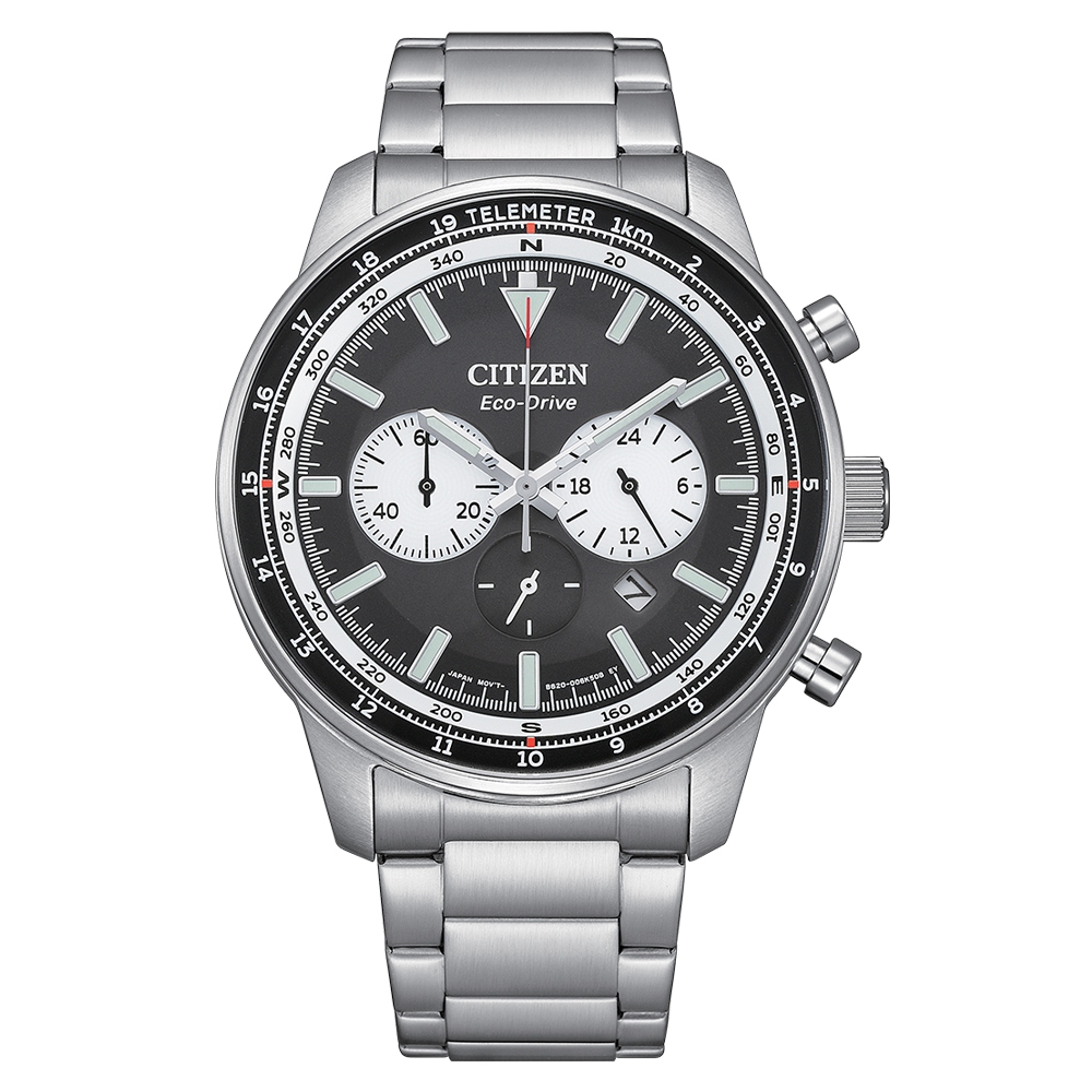 Citizen CA4500-91E Jam Tangan Chronograph Eco Drive