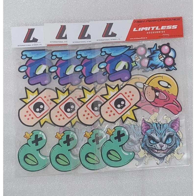 

Stiker super clear bebek kucing