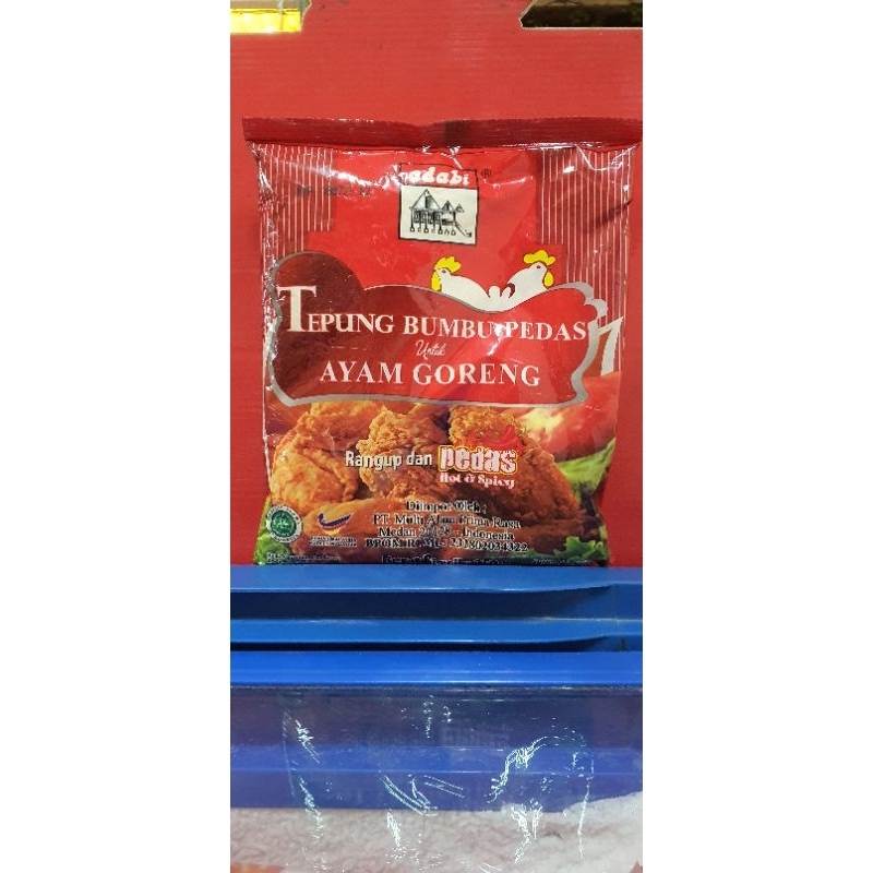 

Adabi Tepung Bumbu Pedas untuk Ayam Goreng 250gr
