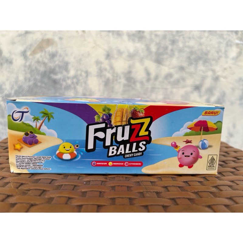 

Fruzz Balls Chewy Candy PerPak isi 24