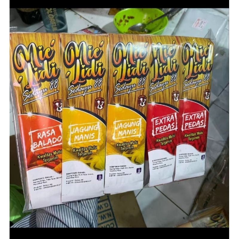 

Mi lidi SEDAYU Varian Rasa Rp.1000 50pcs