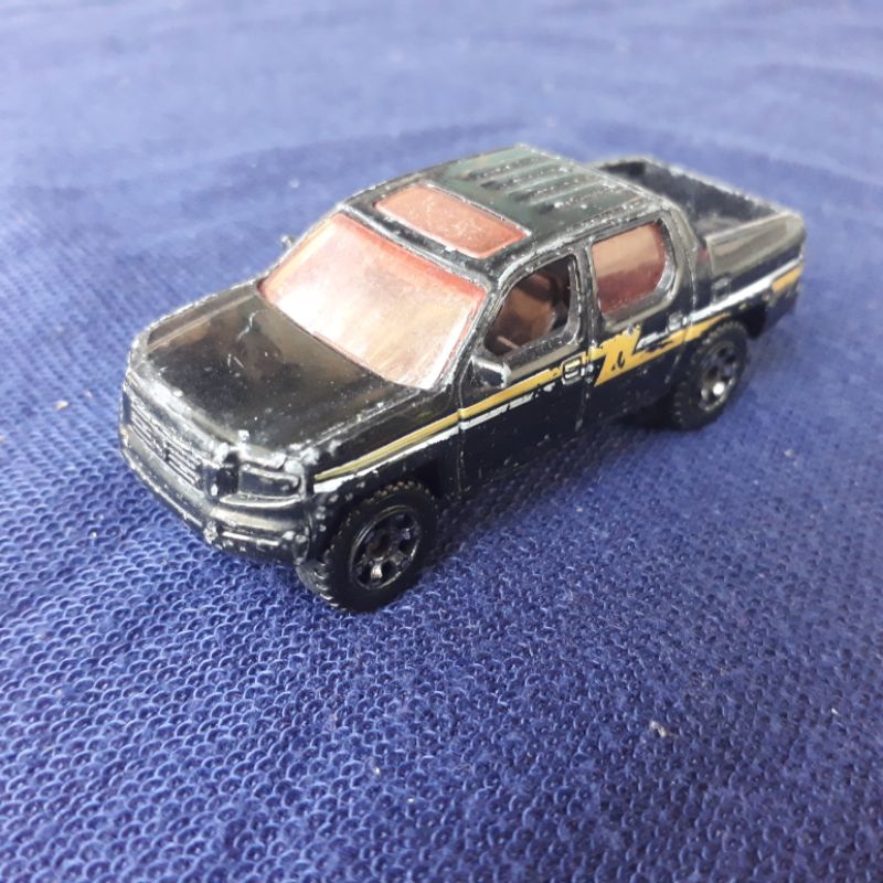 Diecast Loose Matchbox Mbx Honda Ridgeline Hitam