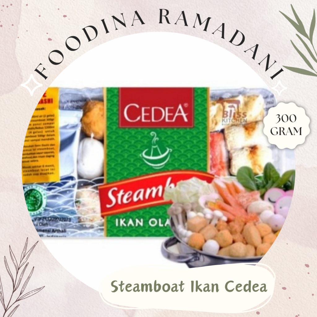 

STEAMBOAT Ikan Olahan - Cedea [ 300gr ] Harga Per BKS