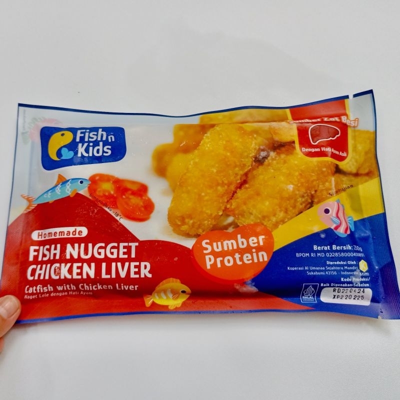

Nugget Fish Chicken Liver (Ati Ayam)