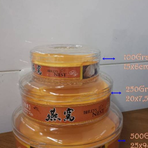 Gila Kotak Walet Sarang BurungToples  Gram