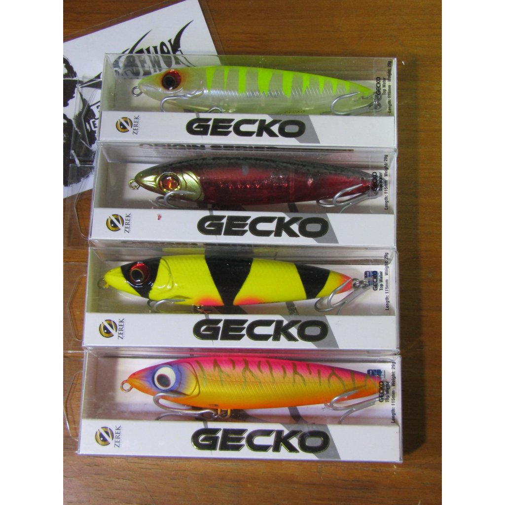 Lure WTD Zerek Gecko (115F)