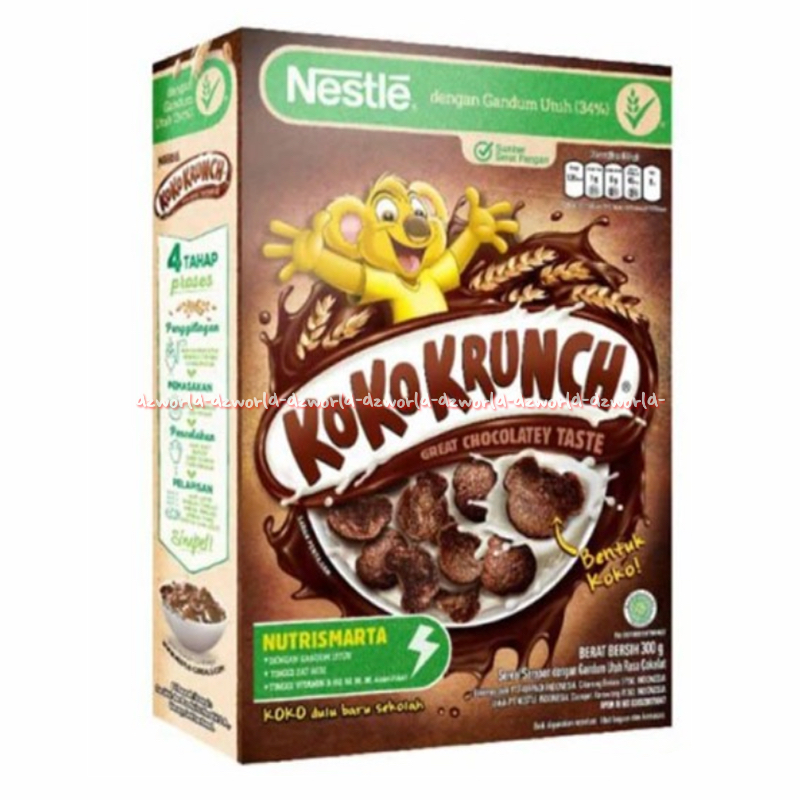 

Koko Crunch 300gr Koko Krunch Nestle Rasa Coklat Yang Dahsyat Cereal Sereal Koko Kranch