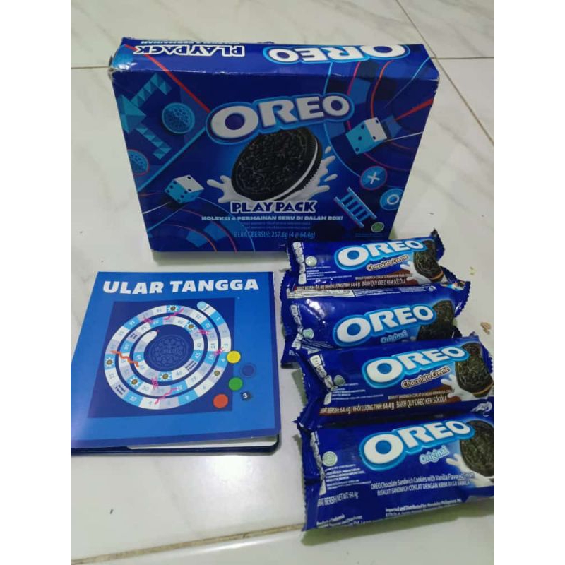 

Oreo 4pc+Hadiah// Oreo 4pc+Ular Tangga, Ludo, Catur(Random)