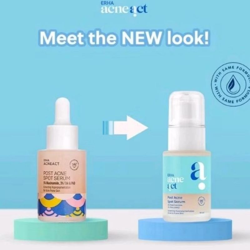 Erha Acneact post acne spot serum 30ml | penghilang bekas jerawat