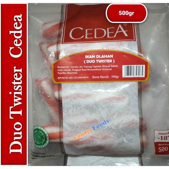 

Ikan Olahan Duo Twister - Cedea | 500gr [ Harga Per BKS ]
