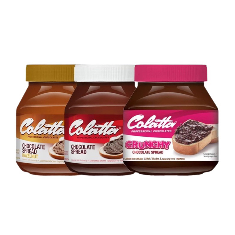 

Colatta CHOCOLATE SPREAD & CRUNCY ( 220g & 400g )