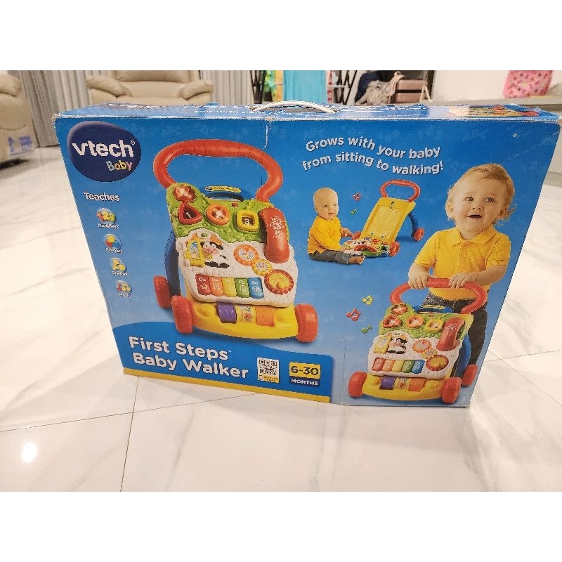Vtech Baby - First Step Baby Walker Pusher - Preloved
