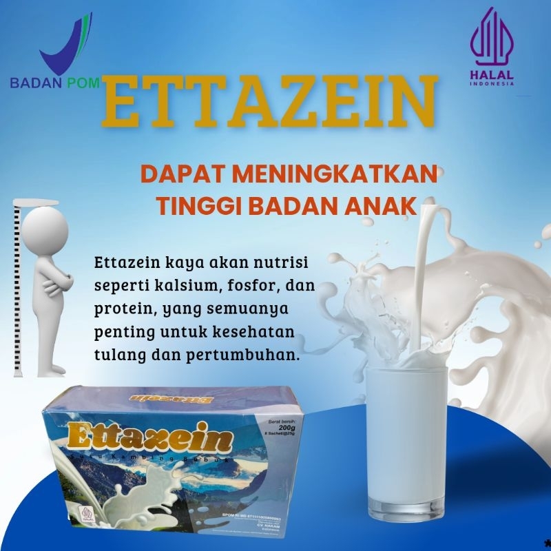 Asma, bronkitis,TbCS ,Susu kambing Etawa 200gr