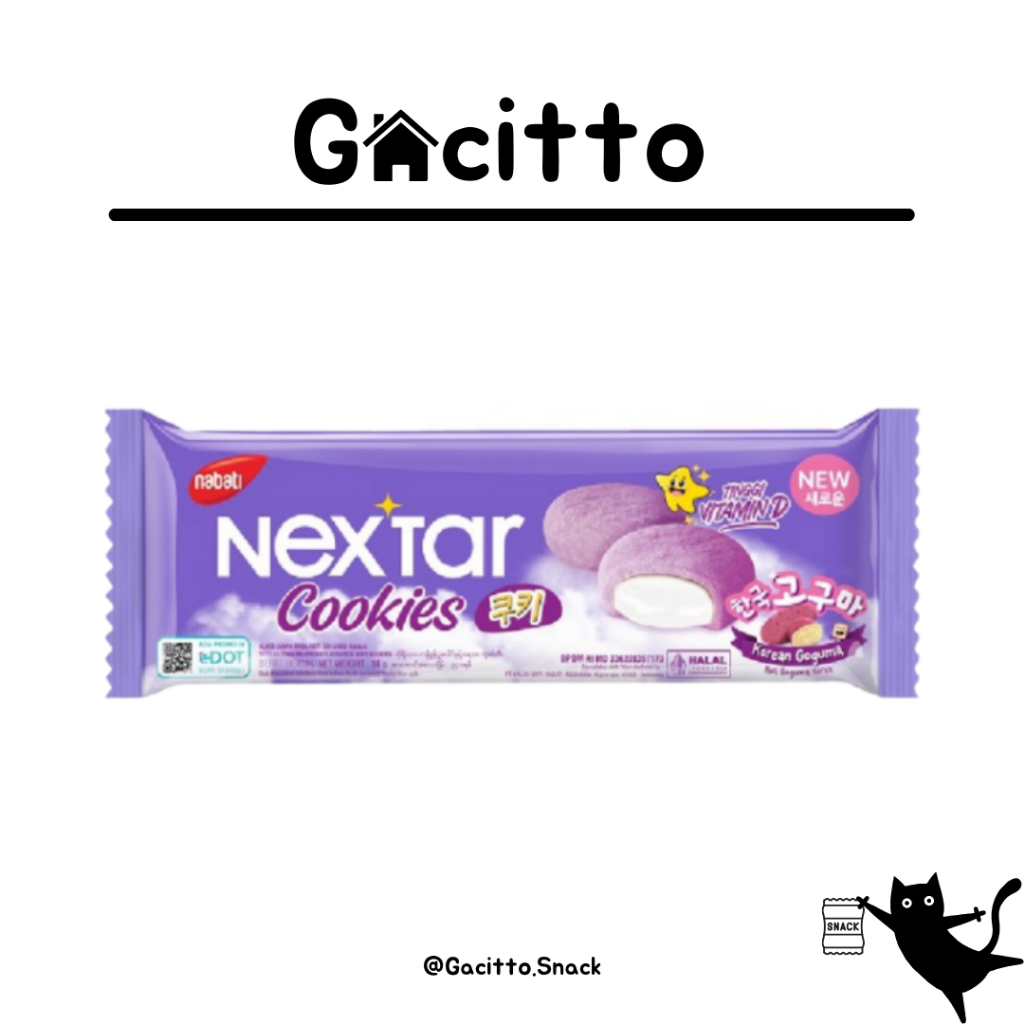 

Nextar Cookies Korean Guguma - 34 Gr