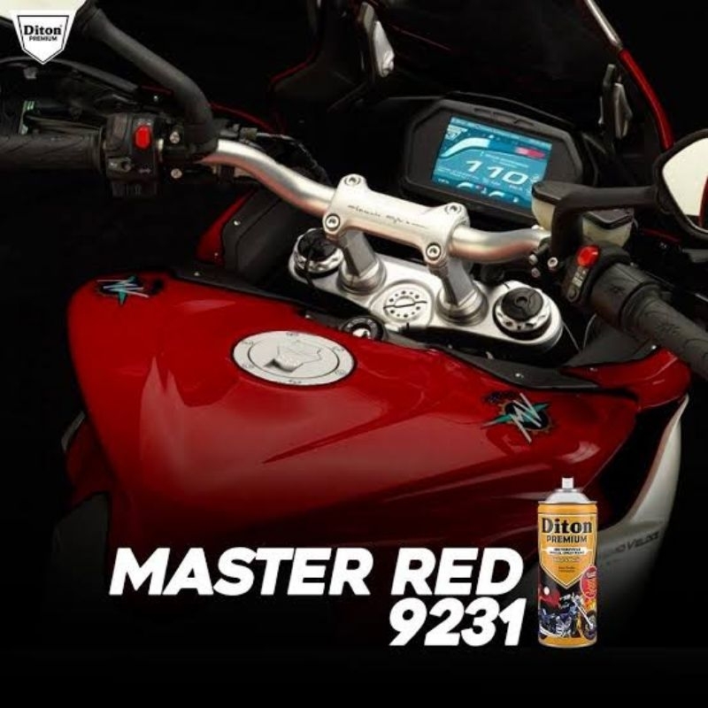 Pilok Pylox Cat Semprot Diton Premium H 9231 Master Red 400 cc / Merah Honda