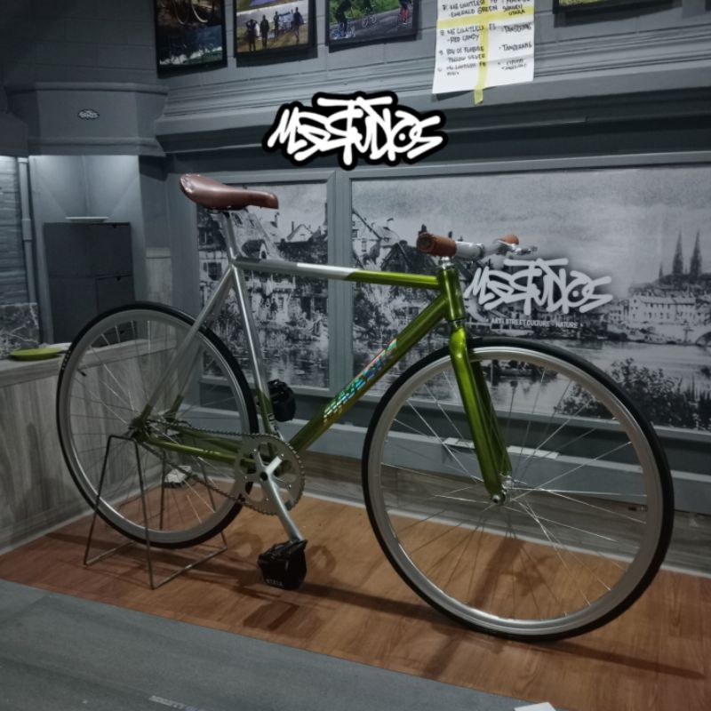 MAJESTIC FULLBIKE . mighty glow studio . MG Studios . mightyglow fixie . sepeda fixie . frame fixie 