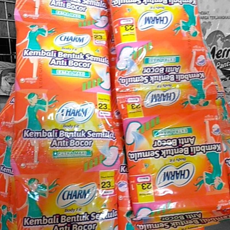 PEMBALUT CHARM BODYFIT 10 RENCENG 100 SACHET