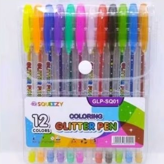 

Pulpen viral gliter 12 pcs