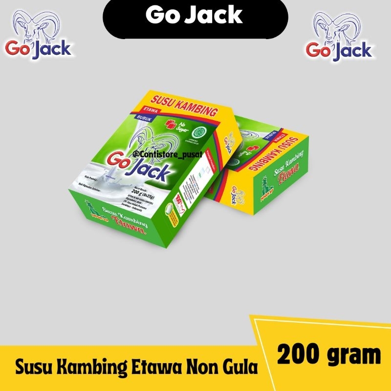 

Susu Kambing Etawa Bubuk Tanpa Gula Spesial Diabetes Go Jack/Susu Rendah Laktosa