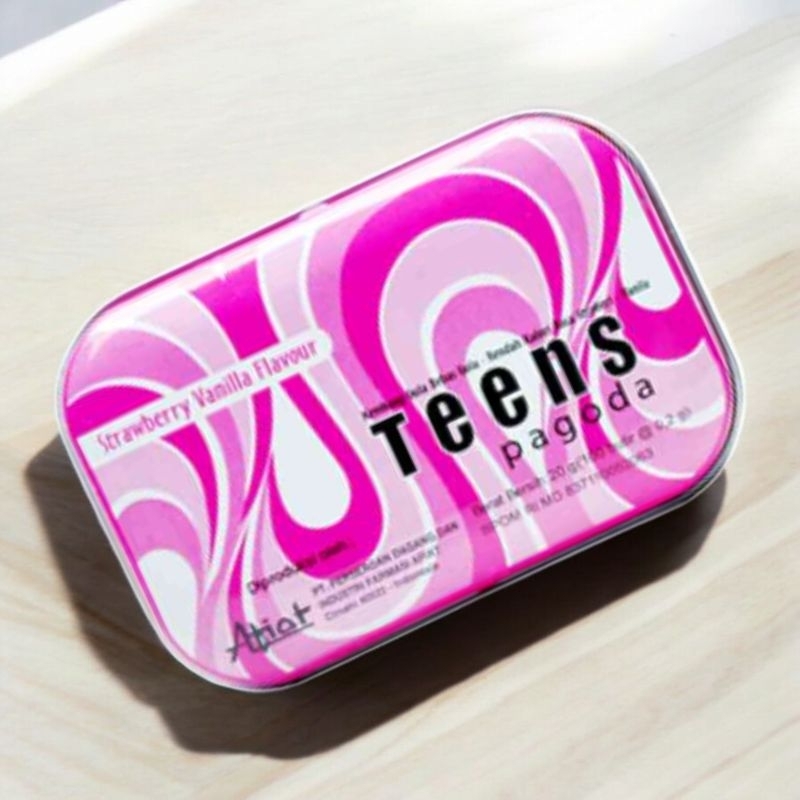 

pagoda teens strawberry - vanilla 20gr