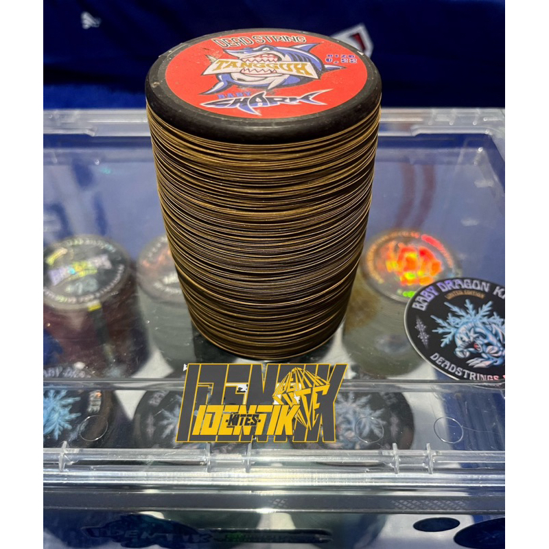 Gelasan koleksi matot btx bahan biru senar pancing aduan player