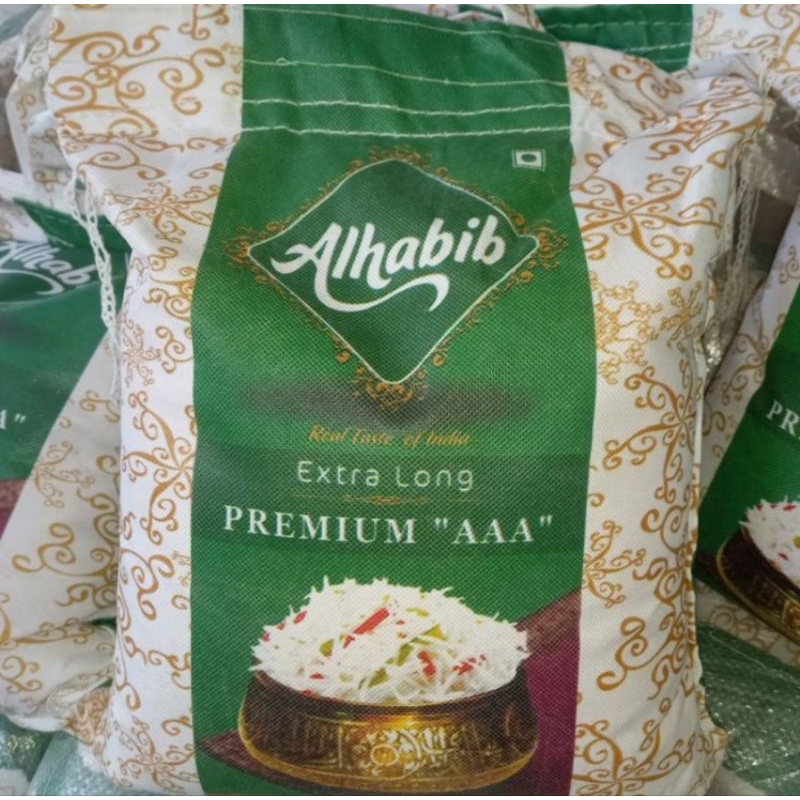 

Beras Basmati Premium Al Habib Original repack 1kg