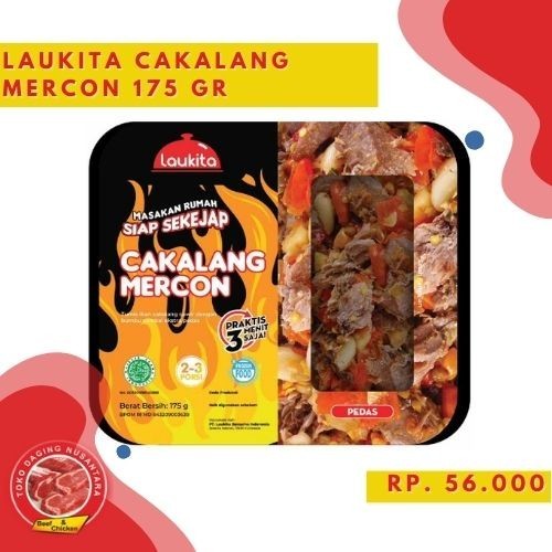 

LAUKITA CAKALANG MERCON 175 GR