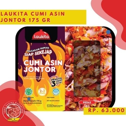 

LAUKITA CUMI ASIN JONTOR 175 GR