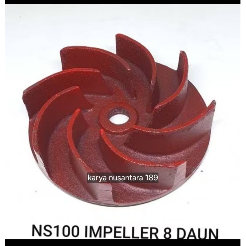 Kipas Wayer Pompa NS 100 Daun 8 Pompa Air Irigasi