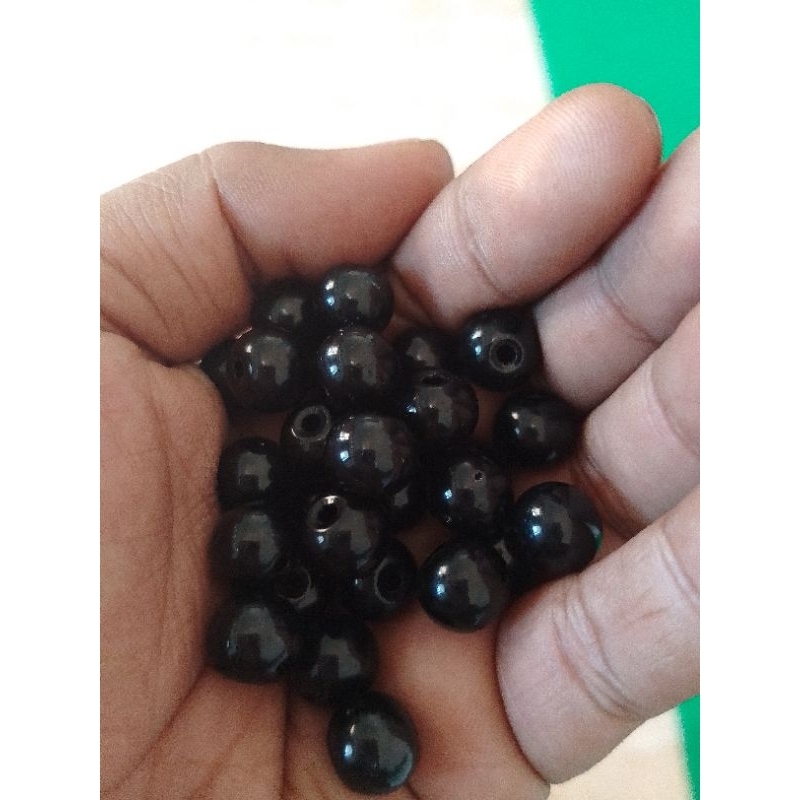 BUTIRAN TASBIH BATU BLACK JADE ASLI