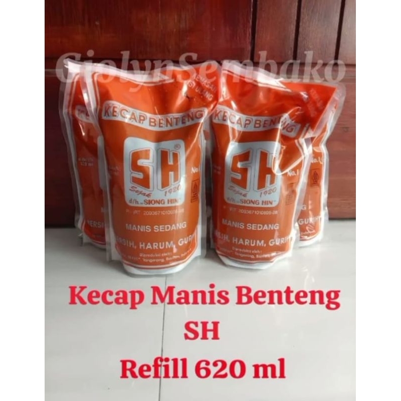 

Kecap Manis Sedang Benteng SH Refill 620ml