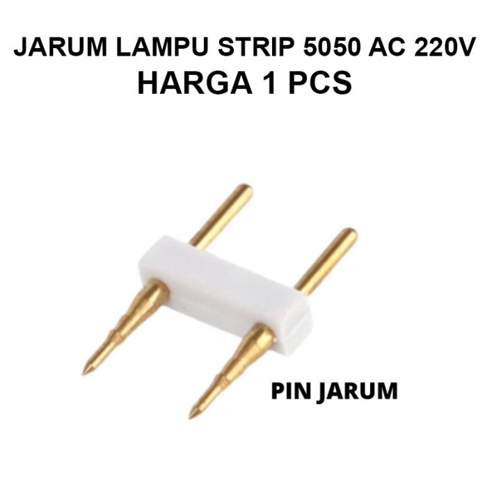 Pin socket led strip / jarum socket led strip