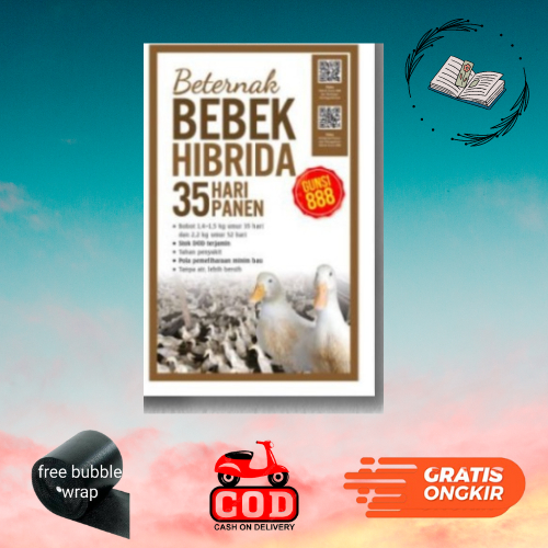 AG - BUKU BETERNAK BEBEK HIBRIDA GUNSI 888 : 35 HARI PANEN (ED.REVISI)