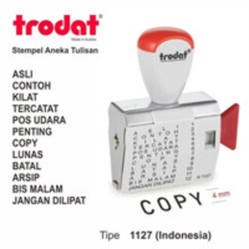 

TRODAT STEMPEL (INDONESIA) 1127