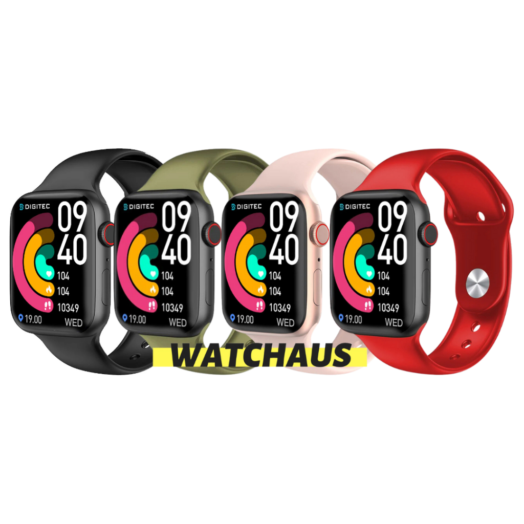 JAM TANGAN SMARTWATCH DIGITEC DGSW VISION RESIN/ KARET/ RUBBER STRAP