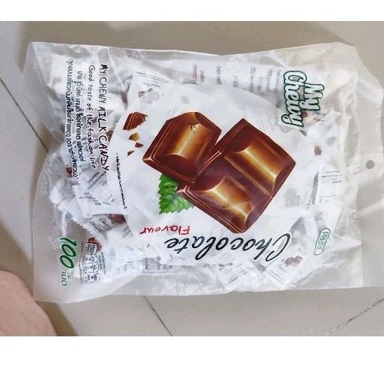 

mychewy milk candy permen bangkok dengan campuran susu dan cokelat 360 gram isi 100 termurah