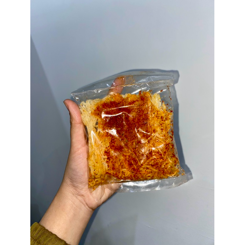 

Bihun Goreng Pedas Kriuk Cemilan Pedas Renyah Gurih 1 Pcs