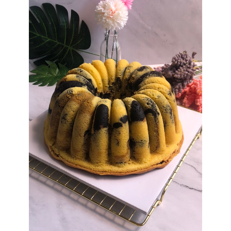 

Marmer Cake/bolu marmer/marmer butter cake ukuran 24 cm full wysman