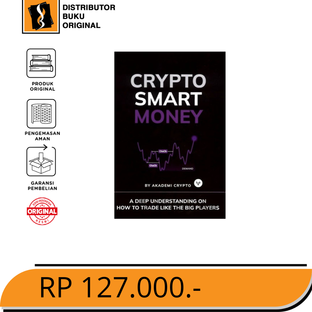 Buku Akademi Crypto I Crypto Smart Money I Buku Crypto