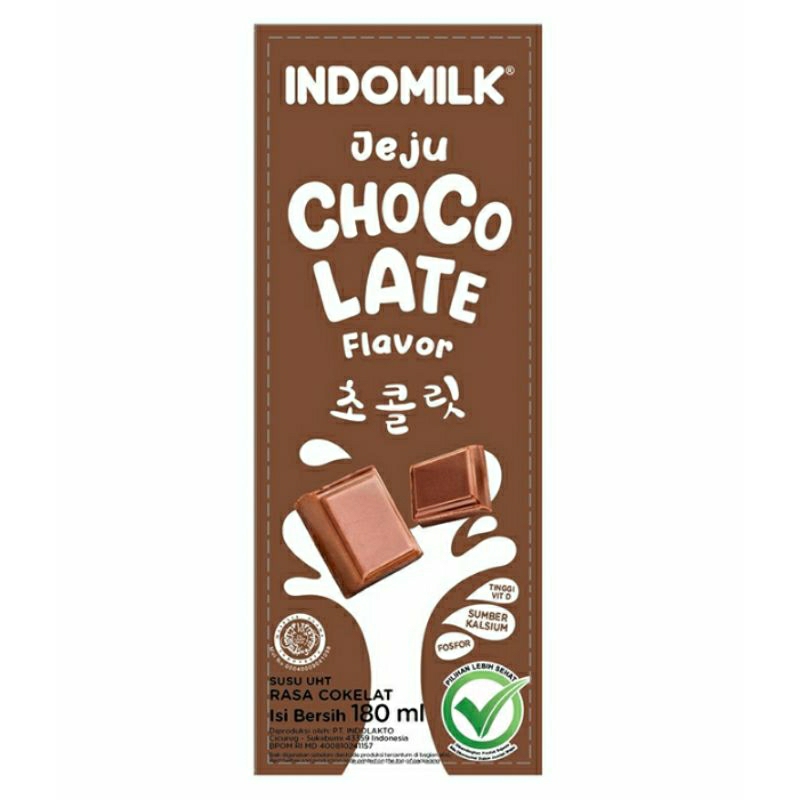 

Indomilk susu uht Jeju chocolate 180ml